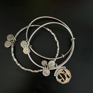 Alex and Ani charm bangle set: Harry Potter.